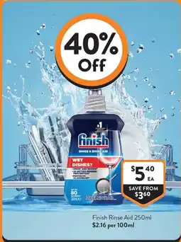 Foodworks Finish Rinse Aid offer
