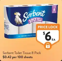 Foodworks Sorbent Toilet Tissue offer