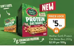 Foodworks Mother Earth Protein Oat Bakes Bars offer