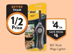 Foodworks BIC Multi Mega Lighter offer