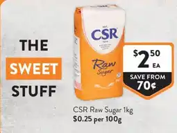 Foodworks CSR Raw Sugar offer