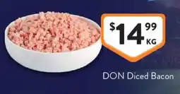 Foodworks DON Diced Bacon offer