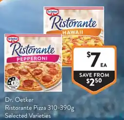 Foodworks Dr. Oetker Ristorante Pizza offer