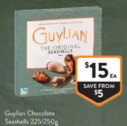 Foodworks Guylian Chocolate Seashells offer