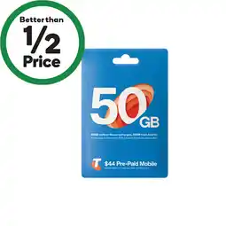 Woolworths Telstra $44 Starter Pack offer