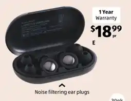 ALDI Bauhn Lifestyle Earplugs offer