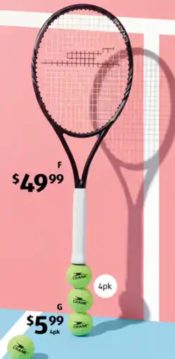 ALDI Crane tennis racket offer