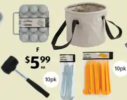 ALDI Camp Accessories offer
