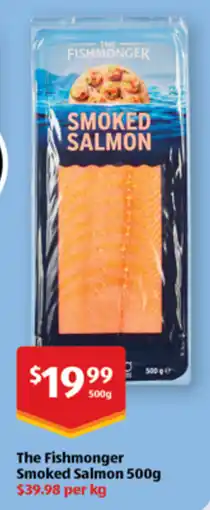 ALDI The Fishmonger Smoked Salmon offer