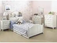 Audrey Wooden 6 Drawer Tallboy