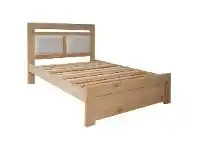 LivingStyles Kimberly Pine Timber Bed, Queen offer