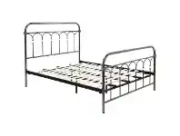 LivingStyles Crystal Metal Bed, King Single offer