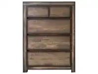 LivingStyles Stanmore Wooden 5 Drawer Tallboy offer