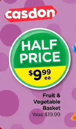 Toyworld Fruit & Vegetable Basket offer