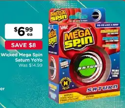 Toyworld Wicked Mega Spin Saturn YoYo offer