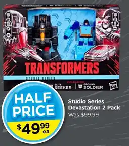 Toyworld Transformers Studio Series Devastation 2 Pack offer