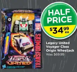 Toyworld Transformers Legacy United Voyager Class Origin Wheeljack offer