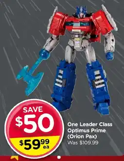 Toyworld One Leader Class Optimus Prime (Orion Pax) offer