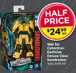 Toyworld Transformers War for Cybertron Earthrise Deluxe Class Sunstreaker offer