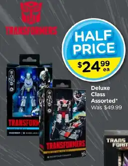 Toyworld Transformers Deluxe Class Assorted offer
