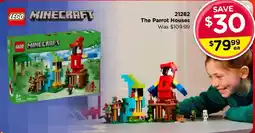Toyworld LEGO MINECRAFT The Parrot Houses offer