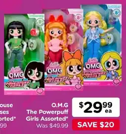 Toyworld O.M.G The Powerpuff Girls Assorted offer