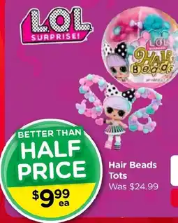 Toyworld LOL Surprise! Hair Beads Tots offer