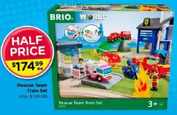 Toyworld Brio World Rescue Team Train Set offer