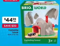 Toyworld Brio World Exploding Tunnel offer