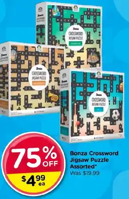 Toyworld Bonza Crossword Jigsaw Puzzle Assorted offer