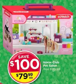 Toyworld Schleich Horse Club Pet Salon offer