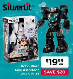 Toyworld Silverlit Robo Blast Mini Assorted offer