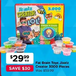 Toyworld Fat Brain Toys Jixelz Creator 3000 Pieces offer