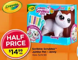Toyworld Scribble Scrubbie Jumbo Pet - Jenny offer