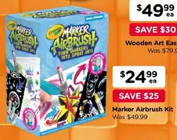 Toyworld Crayola Marker Airbrush Kit offer