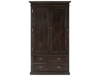 LivingStyles Halifax Mindi Wood 2 Door Wardrobe offer