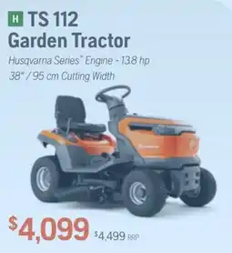Husqvarna Husqvarna TS 112 Garden Tractor offer