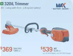 Husqvarna 320iL Trimmer offer