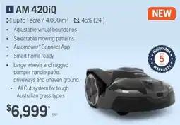 Husqvarna Husqvarna AM 420iQ offer