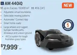 Husqvarna Husqvarna AM 440iQ offer