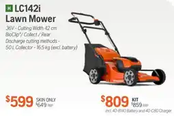 Husqvarna H LC142i Lawn Mower offer