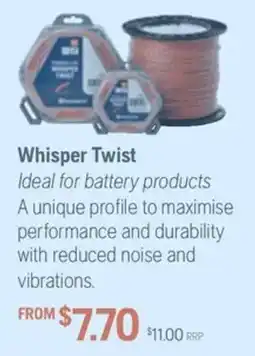 Husqvarna Whisper Twist offer