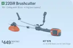Husqvarna 220iR Brushcutter offer