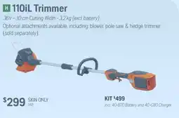 Husqvarna 110iL Trimmer offer
