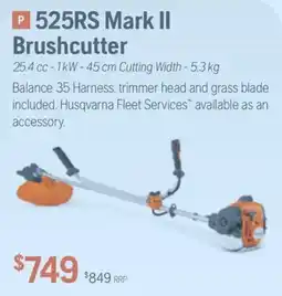 Husqvarna Husqvarna 525RS Mark II Brushcutter offer