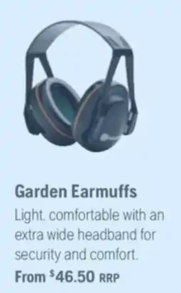 Husqvarna Garden Earmuffs offer