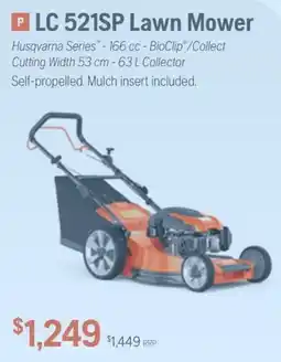 Husqvarna Husqvarna LC 521SP Lawn Mower offer