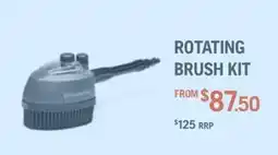Husqvarna Rotating Brush Kit offer