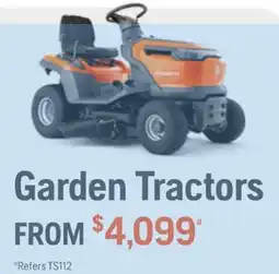 Husqvarna Garden Tractors offer