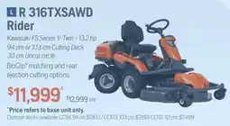 Husqvarna R 316TXSAWD Rider offer